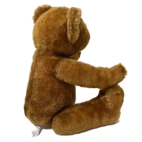 Chosun Jointed Teddy Bear Plush 10" Sitting Brown Stuffed Animal - Picture 3 of 5